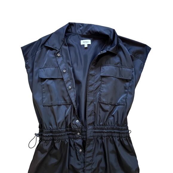 PISTOLA Jade Jumpsuit Cargo Black Women's Size Large EUC - Picture 5 of 7